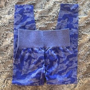 NVGTN Blue Camo Leggings
